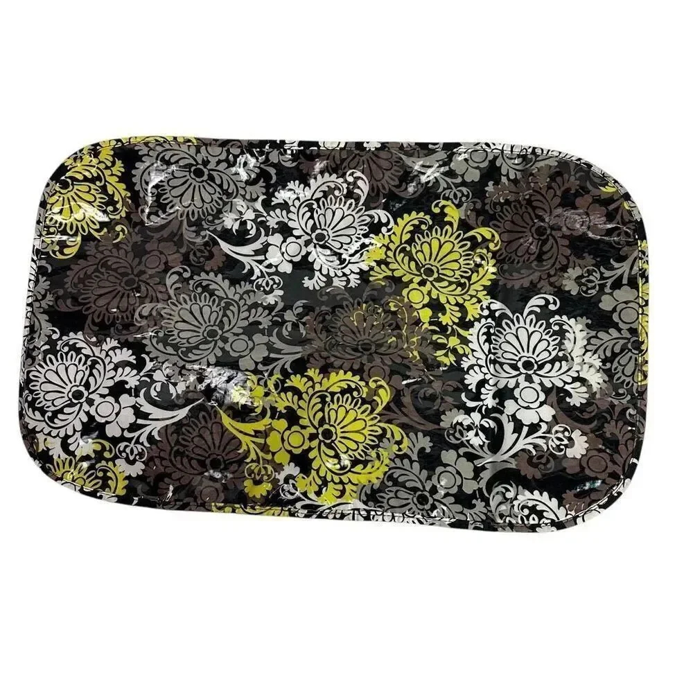 Vera Bradley Brown Quilted Baby Bag with Changing Pad